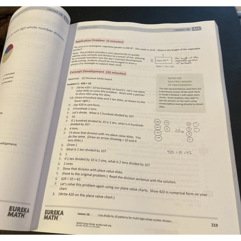 Eureka Math Grade 5 Module 2 Teachers Edition - Paperback - GOOD